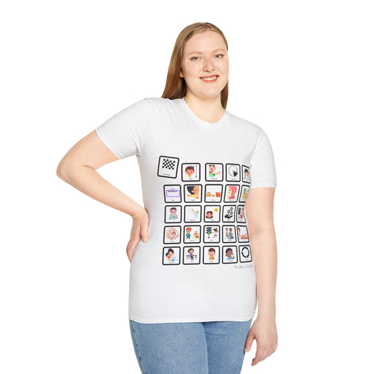 Core Words - Advanced - Unisex T-Shirt Smock