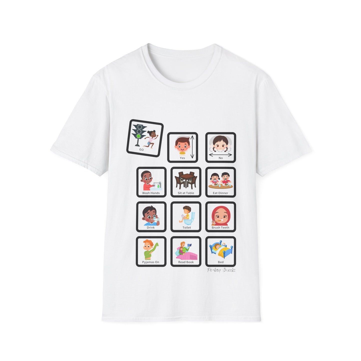 Evening Routine - Basic - Unisex T-Shirt Smock