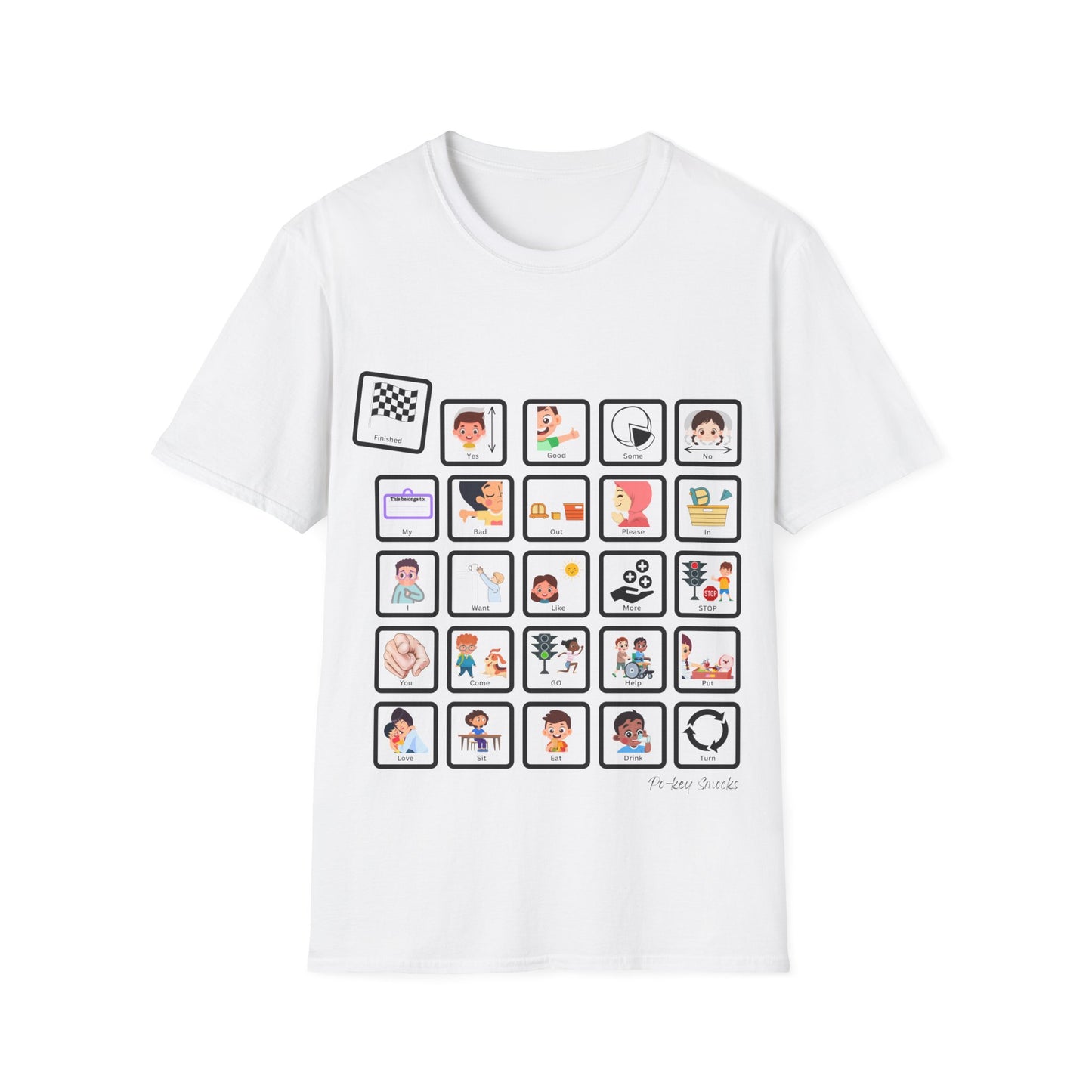 Core Words - Advanced - Unisex T-Shirt Smock