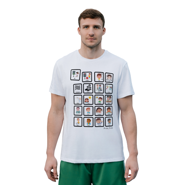 Communication Board - Intermediate - Unisex T-Shirt Smock