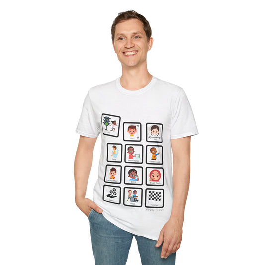 Morning Routine - Basic - Unisex T-Shirt Smock