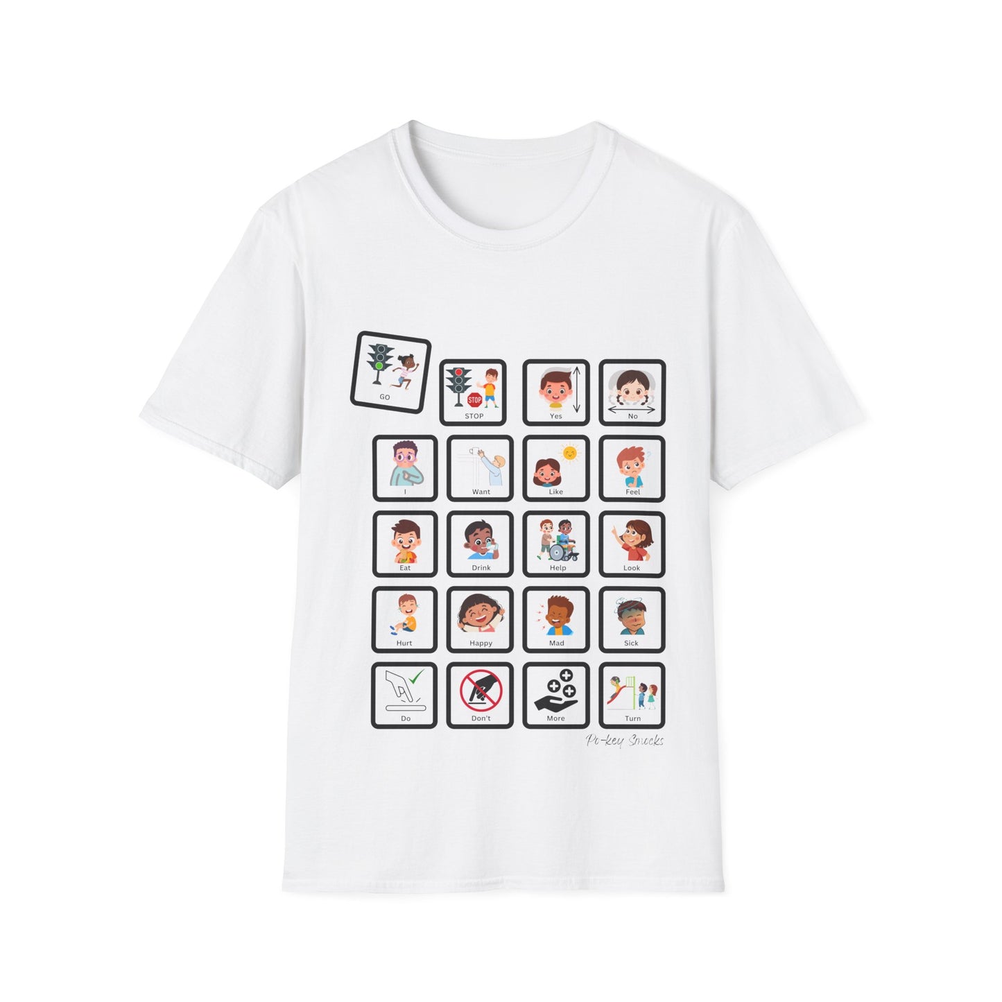 Core Words - Intermediate - Unisex T-Shirt Smock